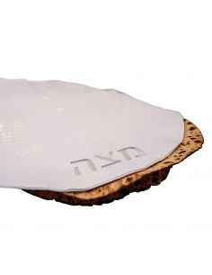 Couvre matsa cuir Argenté  2