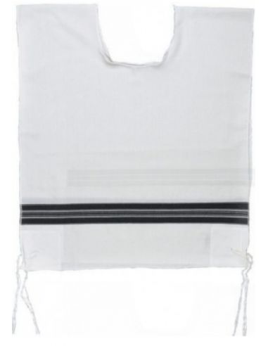 Talit Katan Habad en Laine taille 20 5
