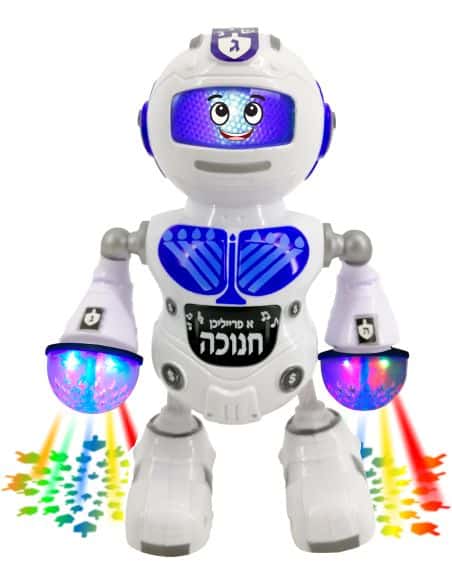 Robot de Hanoukka dansant Yiddish