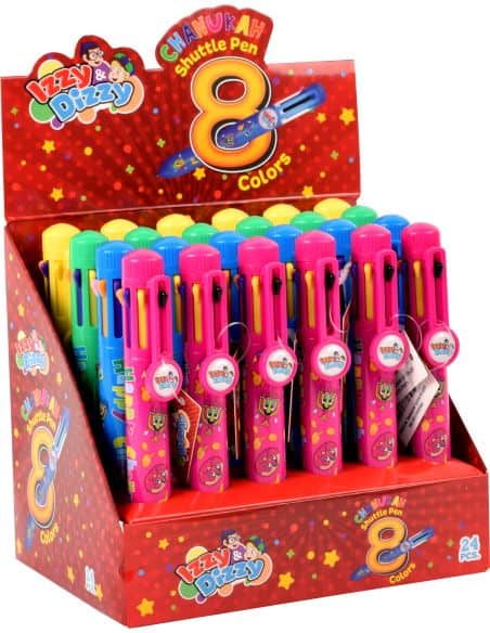 Stylo multicolore de Hanoukka