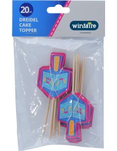 Décorations de gâteaux toupie, ensemble de 20 pièces