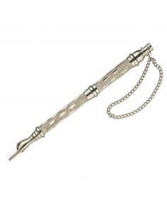 Yad en métal pour Torah 18 cm, avec chaîne