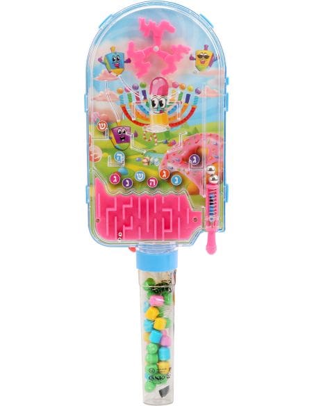 Labyrinthe et flipper de Hanoukka 2 en 1 rempli de bonbons
