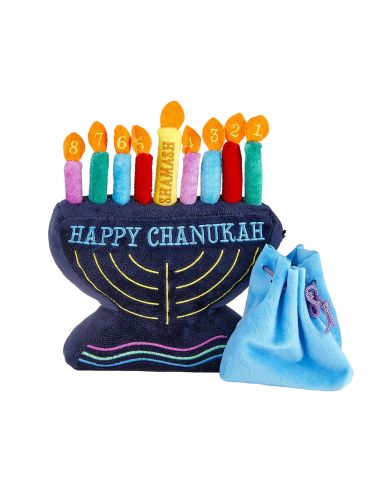 Mon soft menorah set avec bougies...