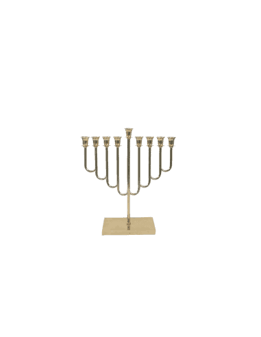 MENORAH DOREE SUR PIED 34X12X38CM