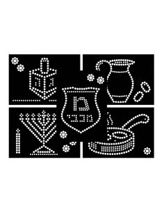 Art autocollant pointillé Hnouka 2