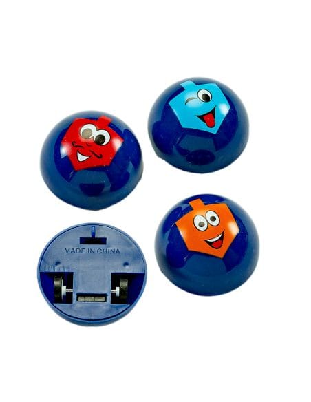 Course de toupie de Hanoukka, lot de 4