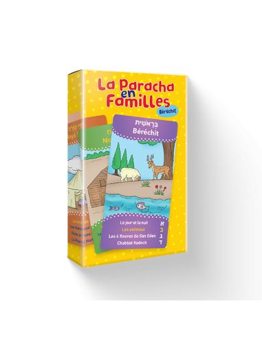 Jeu de cartes La Paracha en famille Berechit