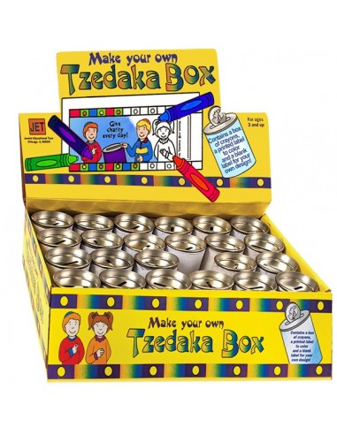 Tsedaka à personnaliser – avec crayons