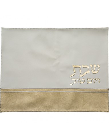 Couvre halah similicuir logo en relief