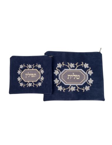 Set de sacs talit et téfilines – design diamant