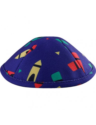 Kippa en tissu taille 2 17,5 cm