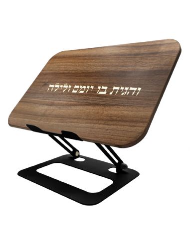 Stender pliable élégant en bois et métal
