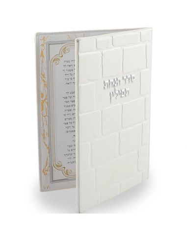 Seder Birkat Tefiline en similicuir 10 x 7,5 cm