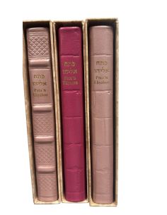 Sidour Pata'h Eliyahou en cuir Edition Rover