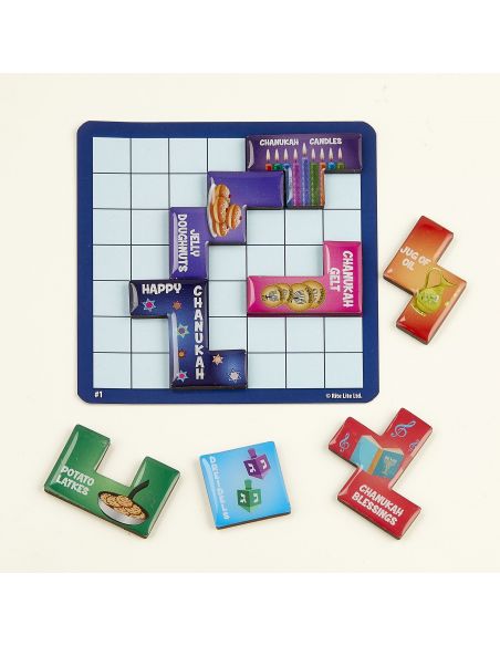 Jeu défi magnétique Hanoucca 62,5×45 boîte en métal