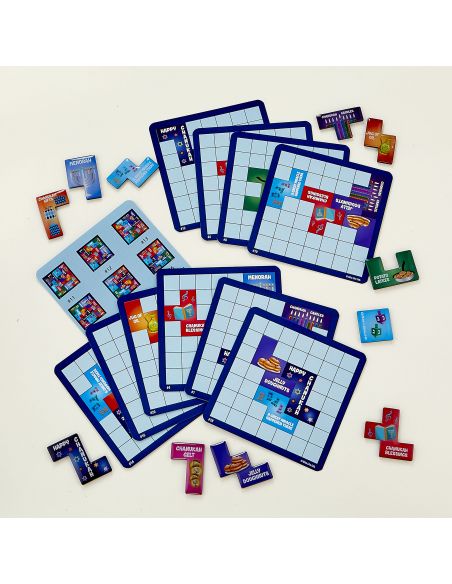Jeu défi magnétique Hanoucca 62,5×45 boîte en métal