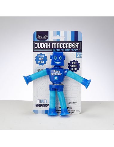 Jouet tube popJudah Maccabotplastique 6 haut
