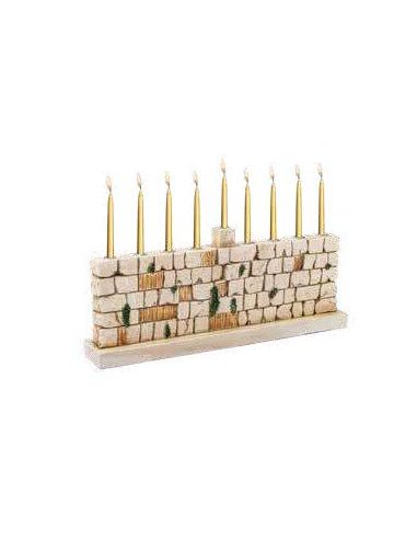 Resin Menorah Kotel