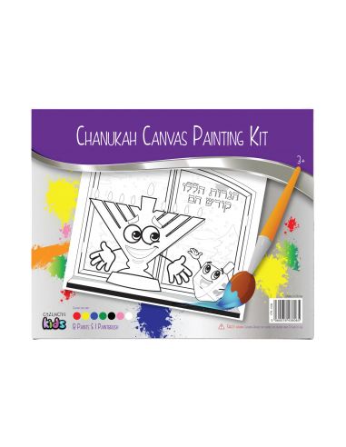 Kit de peinture sur toile Hanoukka