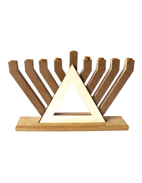 Créez votre propre menorah en bois