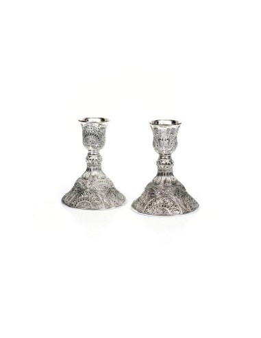 Chandeliers Filigrane Argentés 10 cm