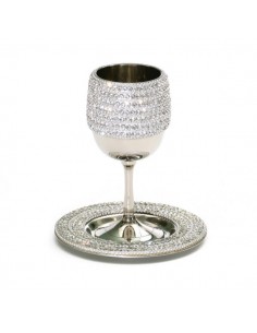 Verre de Kiddouch en acier...