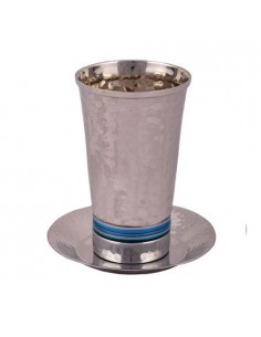 Verre de Kiddouch en Acier...