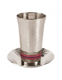 Verre de Kiddouch en Acier...