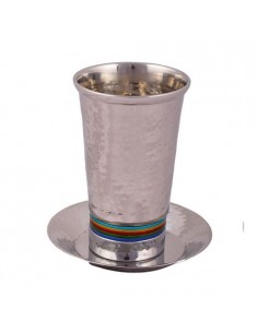 Verre de Kiddouch en Acier...