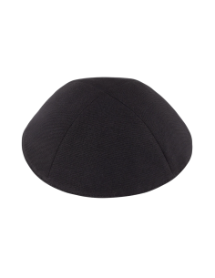 IKippa noire en polyester 4...