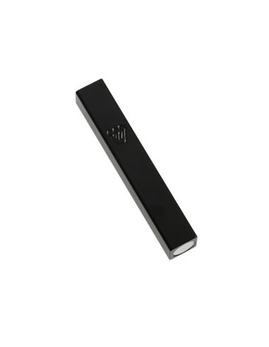 Mezouzah en aluminium noir – shin noir – 7 cm