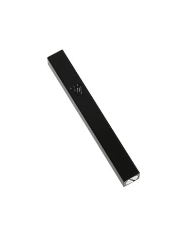 Mezouzah en aluminium noir – shin noir – 10 cm