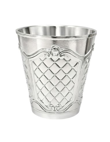 Verre de Kiddouch en nickel 6 cm