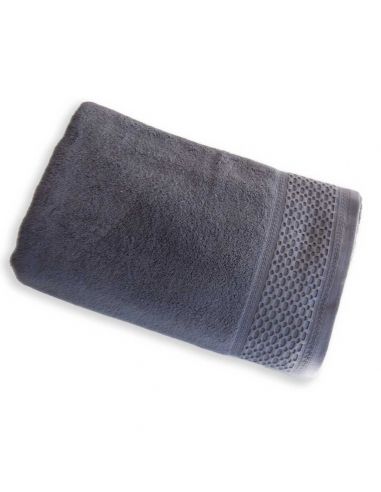 Servillette grise foncé 70 x140 