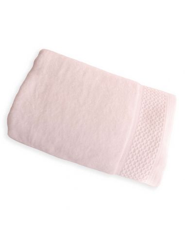 Servillette rose pale 50x100