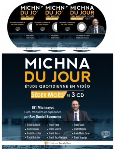 La Michna du Jour - Séder Moèd en 3 CD