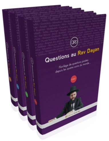 Coffret "Questions au Rav Dayan" (4...