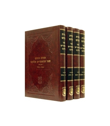 Set mamarim meloukatim du rabbi 4 volume