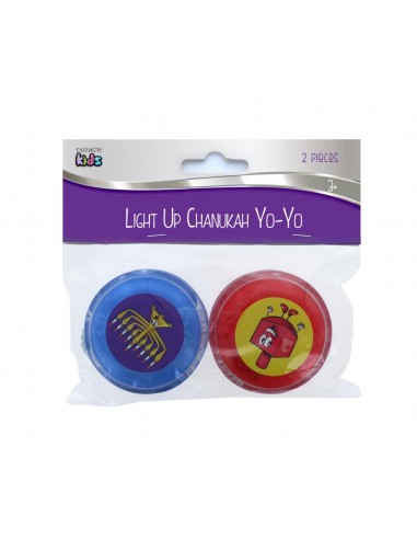 Yo-Yo LED de Hanoucca (Pack Jumeau)