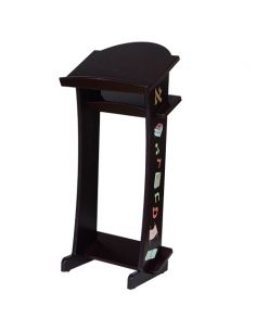 Stender en bois marron pour enfant 83x36x30 cm