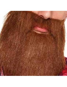 Fausse barbe de hipster...