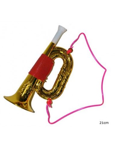 Trompette plastique (longueur 21 cm)